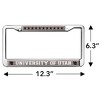 University of Utah Naval Stars Full Size Standard License Plate Metal Frame - 4 of 4