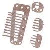 Unique Bargains 10-Teeth Snap Wig Hair Clips 20 Pcs - 2 of 4