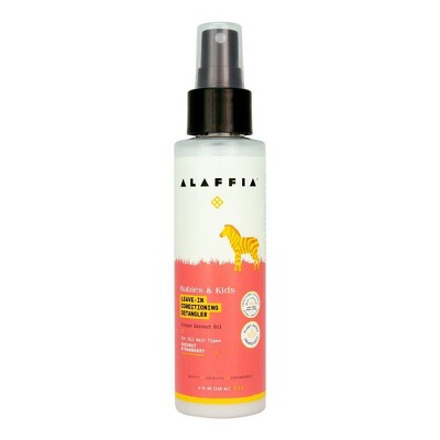 Image of Alaffia Baby and Kids' Detangling Spray - Coconut & Strawberry - 4 fl oz