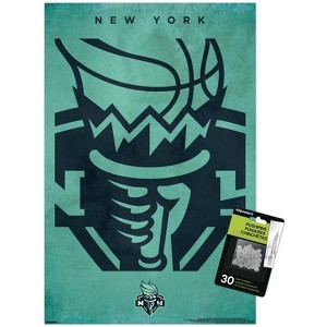 Trends International WNBA New York Liberty - Logo 25 Unframed Wall Poster Prints - 1 of 4