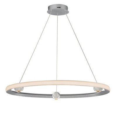 ET2 Lighting Nodes 1 - Light Pendant in  Brushed Aluminum