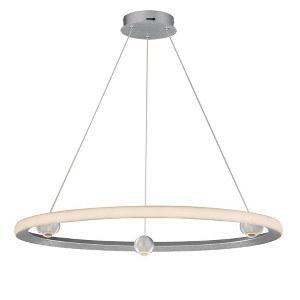 ET2 Lighting Nodes 1 - Light Pendant in  Brushed Aluminum - 1 of 4