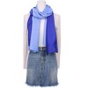 INSPIRE CHIC Women's Gradient Color Satin Colorful Lightweight Soft Scarves 1Pc - 2 of 4