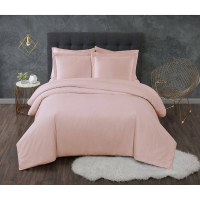 Twin/Twin XL 2pc Antimicrobial Duvet Set Blush - Truly Calm