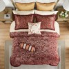 NicBex 12 Piece King Printed Cotton Bedding Set with Bed Sheets,Polyester Comfort Sheets Set for Bedroom - 4 of 4