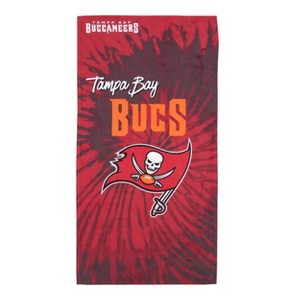 NFL Tampa Bay Buccaneers Pyschedelic Beach Towel - 1 of 4