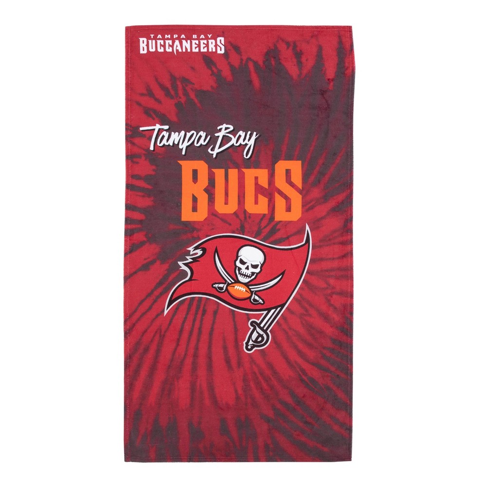 NFL Tampa Bay Buccaneers Pyschedelic Beach Towel