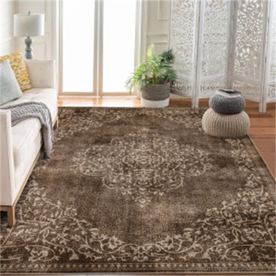 Fulvari Washable Rugs for Living Room Area Rug Soft Living Room Rug Carpet-Rugs for Bedroom Vintage Oriental Floral Dining Room Non Slip