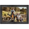 PosterPalooza | 27x20 Wide Barnwood Picture Frame, UV Acrylic, 6 Finishes - Grey, Brown, White, and Black - 2 of 4