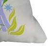 Deny Designs Melissa Donne Cat in Flower Garden Indoor Throw Pillow - 3 of 4