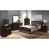 Passion Furniture Louis Philippe Upholstered Full Panel Bed - 3 of 4