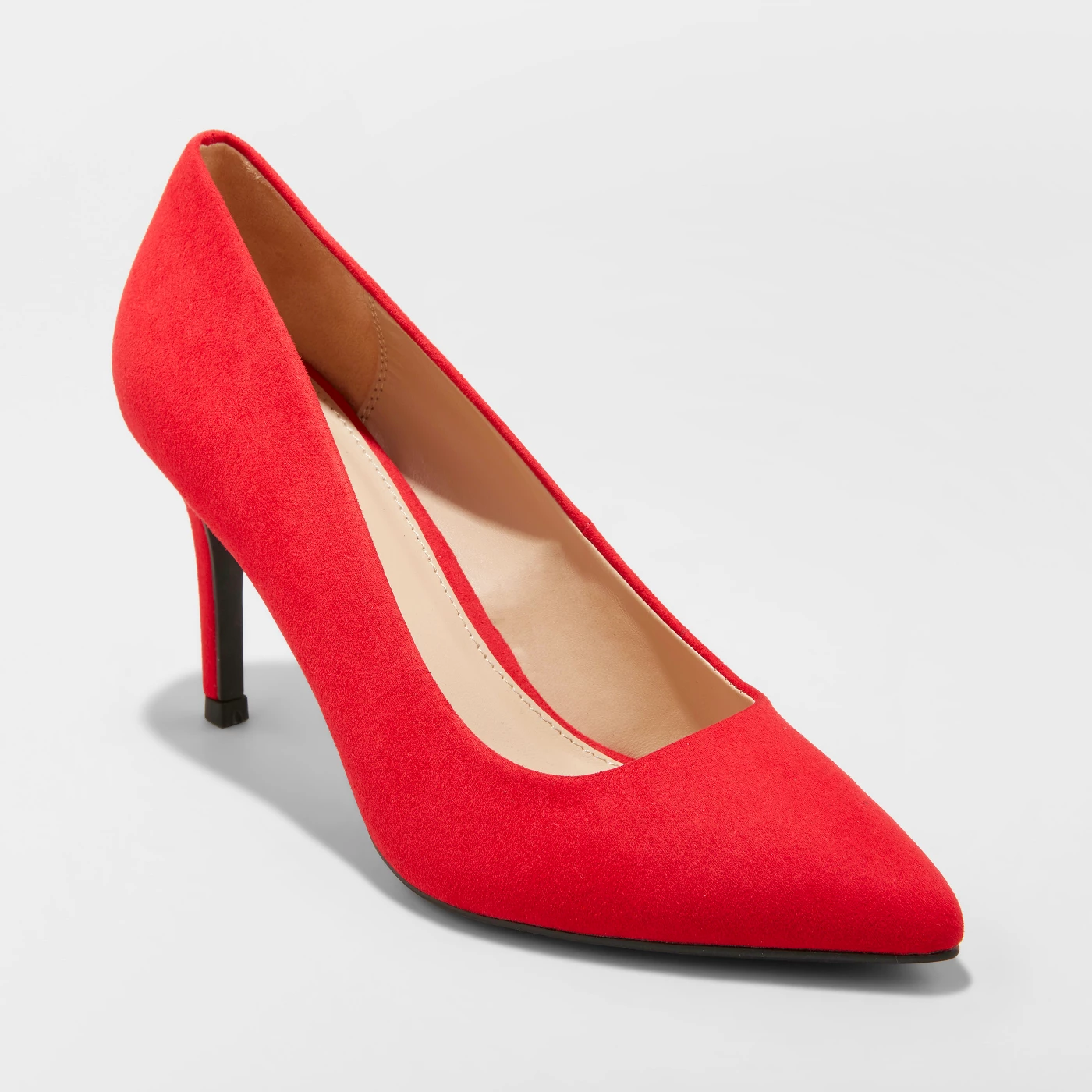 Women's Gemma Pointed Toe Heeled Pumps - A New Day™