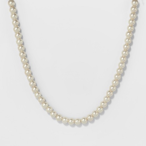 Short Pearl Necklace - A New Day™ - image 1 of 2