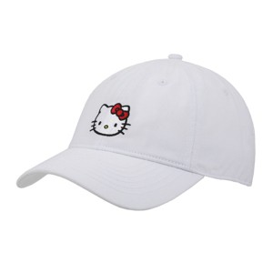 Hello Kitty Embroidered Character Unstructured Baseball Cap - 1 of 4
