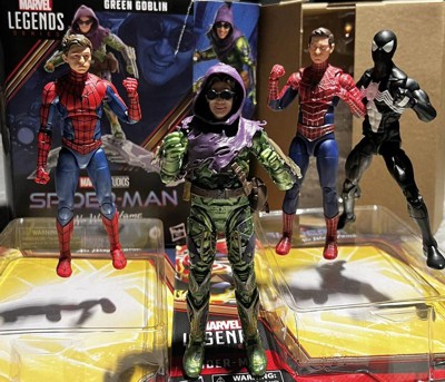 Marvel Legends Green Goblin and Spider-Man No Way Home Deluxe 6-Inch Action  Figures With 6 Accessories