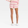 Women's Striped Sweater Shorts - JoyLab™ - 2 of 3