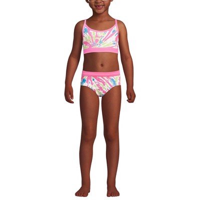 Lands' End Big Kids 3 Piece UPF 50 Sun Protection Rash Guard Set