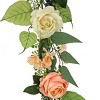 6' Artificial Spring Garland with Rose, Lavender and Berries - National Tree Company - 3 of 3