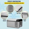 VEVOR 12 Volt Refrigerator 10 Qt, Portable Mini Freezer (-4℉~68℉) with APP Control Car Compressor Fridge Cooler 12V/24V DC and 110-220V AC, Grey - 4 of 4