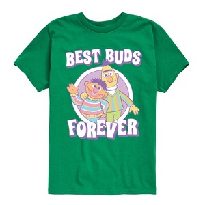 Boys' - Sesame Street - Best Buds Forever Short Sleeve Graphic T-Shirt - 1 of 4