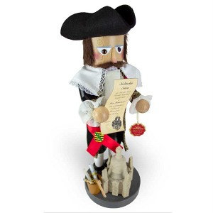 Steinbach Limited Edition Saxon Personalities Wooden Nutcracker Series, George B�hr, 15.75" - 1 of 4