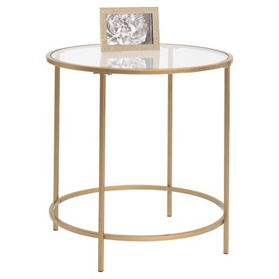 gold nightstand target