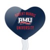 Robert Morris University Colonials Logo Heart Love Cupcake Picks Toppers Decoration Set of 6 - 2 of 4