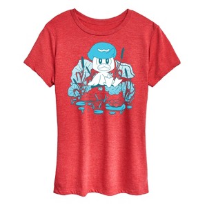 Women's - Pokémon - Quaxly Pond Scene Short Sleeve Graphic T-Shirt - 1 of 4