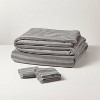 3pc Tonal Stripe Comforter Set - Hearth & Hand™ with Magnolia - 3 of 4