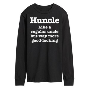 Men's - Instant Message - Huncle Long Sleeve Graphic T-Shirt - 1 of 4