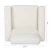 GDFStudio Hannah Comfortable Solid Wood Club Chair with Soft Cushionsa - 4 of 4
