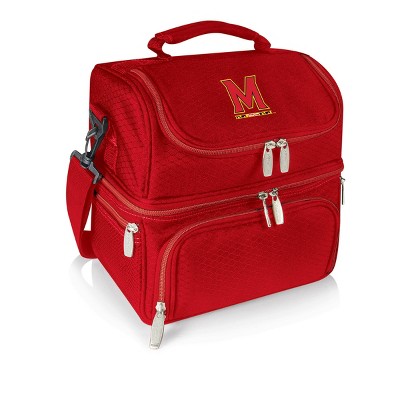 NCAA Maryland Terrapins Pranzo Dual Compartment Lunch Bag - Red