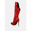 Forbidden Stud Stiletto Calf Boots Women - 4 of 4