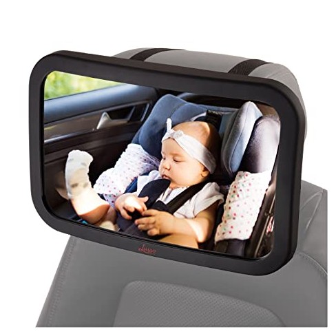 Kea Babies Kea Babies Large Shatterproof Mirror In Sleek Black 