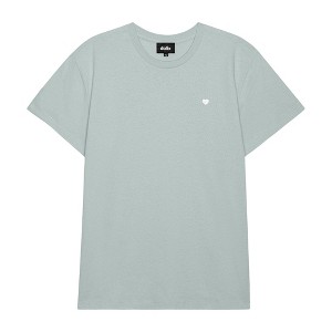 Dalix Womens Lil Heart Lightweight Everyday Tee - 1 of 4