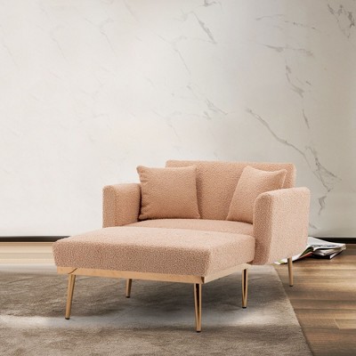 Okak Modern Accent Chair, Fashionable and Classic Style Chaise Accent Chair for Living Room and Hotel Bed Room
