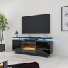 NicBex 63 Inch Fireplace TV Stand with Electric Fireplace Insert for TVs Up to 80",Modern Media Entertainment Center for Living Room - image 4 of 4