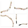 Unique Bargains Women's Rhinestone Vintage Wavy Faux Pearl Headband - 3 of 4