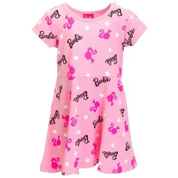 Barbie Girls French Terry Skater Dress Little Kid to Big Kid