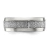 Black Bow Jewelry 8mm Stainless Steel Glitter Paper Inlay & Enamel Domed Band - 3 of 4