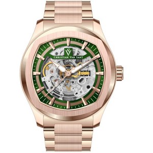 Christian Van Sant Men's Romeo Green Dial Watch - CV9510 - 1 of 1