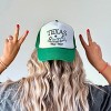 Simply Sage Market Embroidered Texas Wild West Foam Trucker Hat - 2 of 3