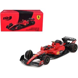 Ferrari SF-23 #55 Carlos Sainz Formula One F1 "Bahrain GP" (2023) 1/64 Diecast Model Car by BBR - 1 of 4