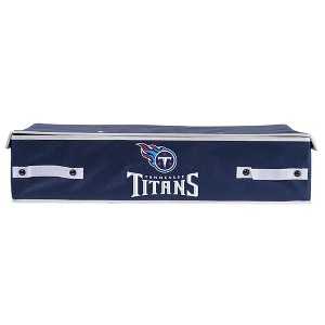 NFL Franklin Sports Tennessee Titans Under The Bed Storage Bins - Large - 1 of 3