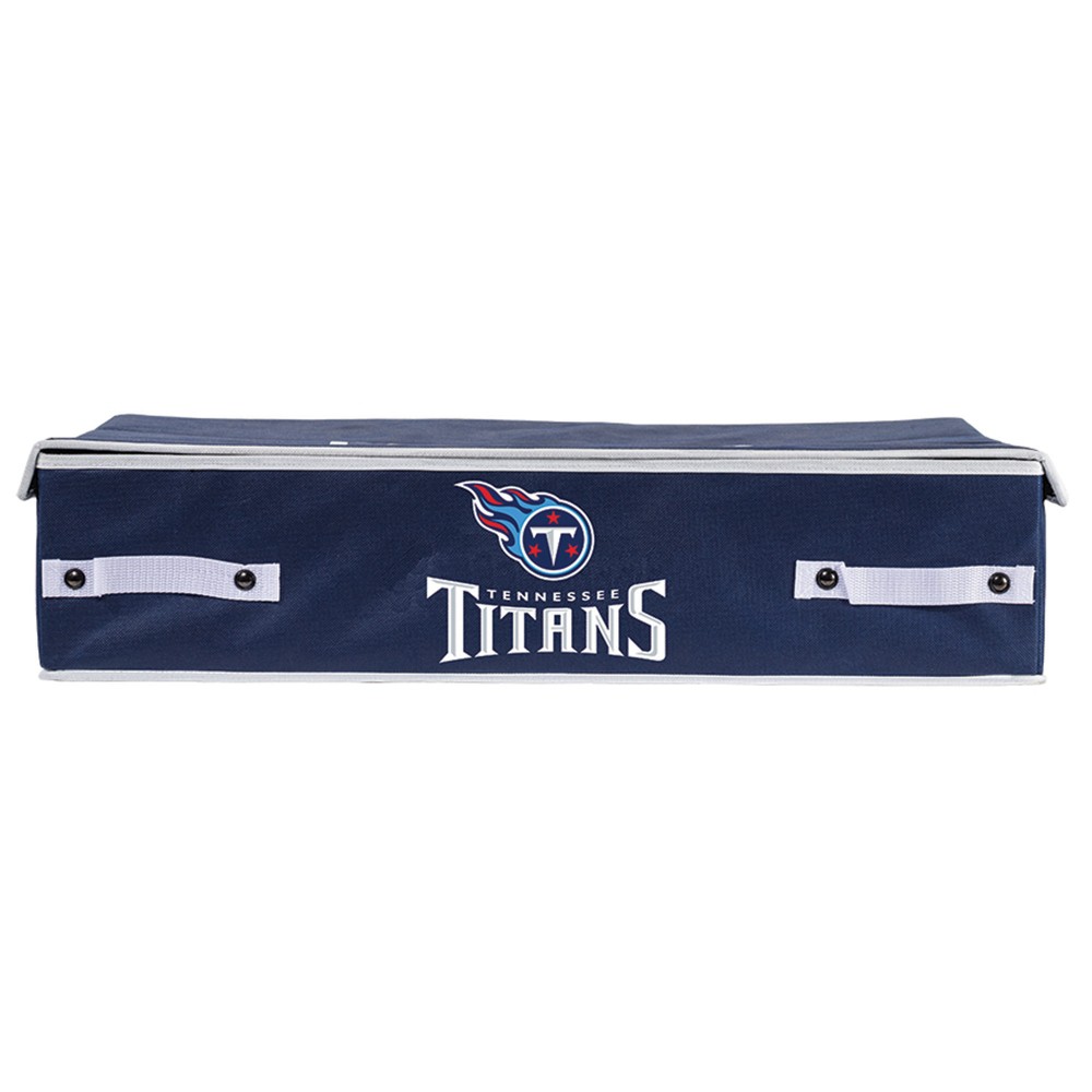 Photos - Clothes Drawer Organiser NFL Franklin Sports Tennessee Titans Under The Bed Storage Bins - Large