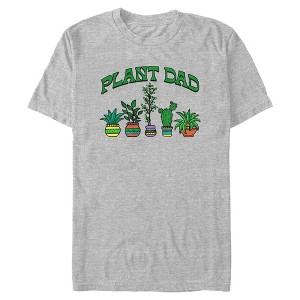 Mens Lost Gods Succulents Plant Dad T Shirt - 1 of 4