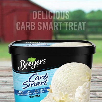 Play Breyers Carb Smart Vanilla Frozen Dairy Dessert - 48oz, video 3 of 8 slides
