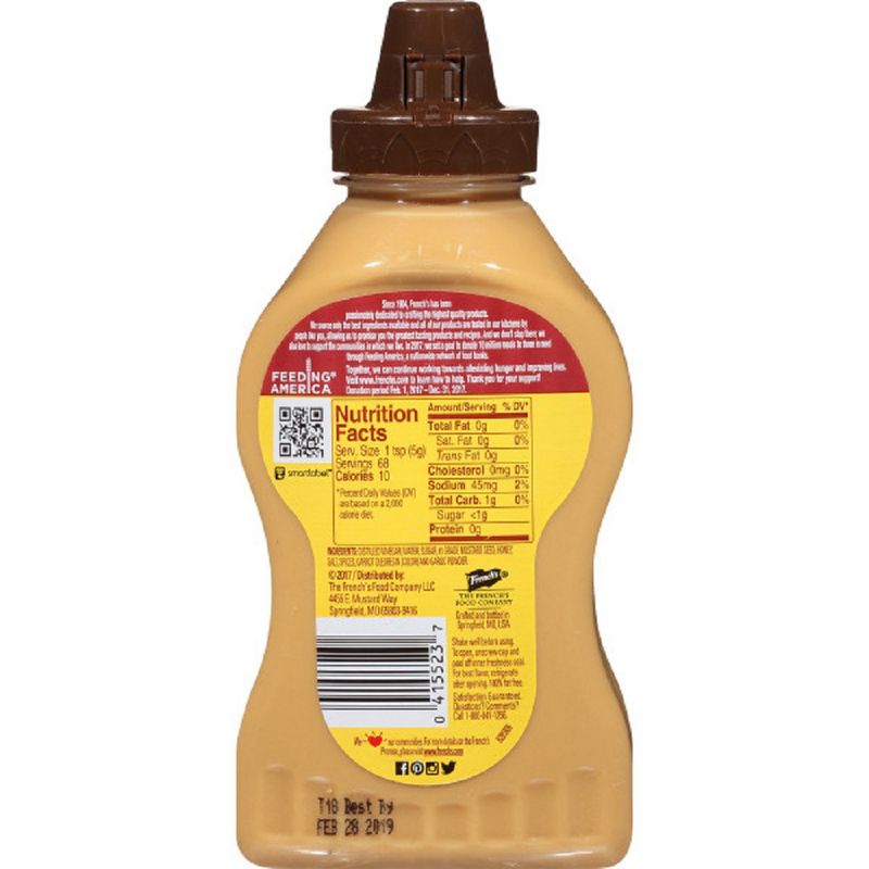 French's Honey Mustard Squeeze 12oz, 2 of 4