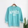 Simply Sage Market Women's Garment Dyed Graphic Sweatshirt Apres Ski University - 3 of 3