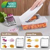 Attop 4-in-1 White Vegetable Chopper – Professional Slicer/Dicer/Shredder for Salads, Onions, Potatoes & Carrots - 2 of 4